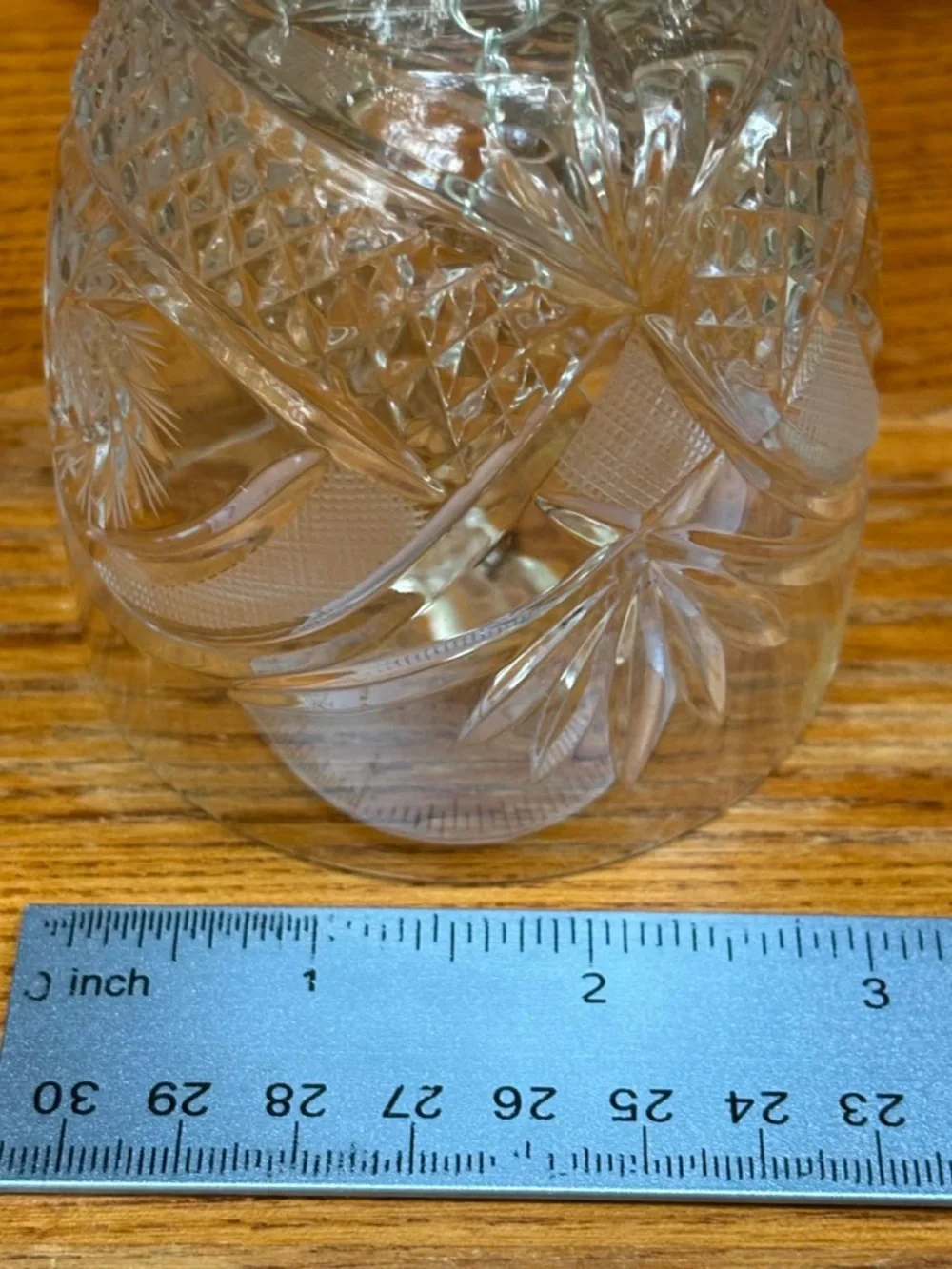 Vintage bell hand-cut pinwheel pattern starburst star of david 